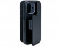 Decoded Leather Detachable Wallet Case Blauw - iPhone 17 hoesje