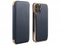 Greenwich Blake Leather Folio Portofino Blue - iPhone 17 Hoesje