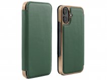 Greenwich Blake Leather Folio Buckingham Green - iPhone 17 Hoesje