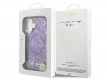 Guess Iridescent TPU Case Paars - iPhone 17 hoesje