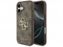 Guess Big 4G Monogram MagSafe Case Bruin - iPhone 17 hoesje