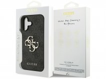 Guess Big 4G Monogram MagSafe Case Grijs - iPhone 17 hoesje