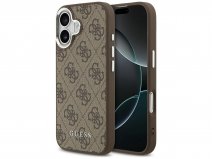 Guess Classic Monogram MagSafe Case Bruin - iPhone 17 hoesje