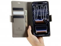 Solidenz 2-in-1 Bookcase MagSafe Beige - iPhone 17 Hoesje