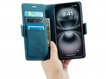 Solidenz 2-in-1 Bookcase MagSafe Groen - iPhone 17 Hoesje