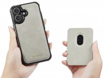 Solidenz iPhone 17 Hoesje - Back Case met MagSafe Wallet Beige