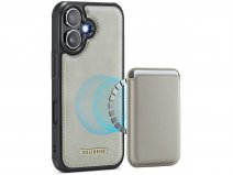 Solidenz iPhone 17 Hoesje - Back Case met MagSafe Wallet Beige