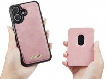 Solidenz iPhone 17 Hoesje - Back Case met MagSafe Wallet Roze