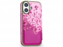 Ted Baker Scattered Flowers Mirror Folio Case - iPhone 17 Hoesje