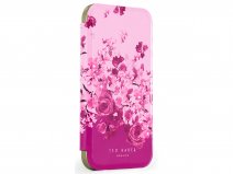 Ted Baker Scattered Flowers Mirror Folio Case - iPhone 17 Hoesje