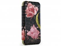 Ted Baker Tulip Pink Mirror Folio Case - iPhone 17 Hoesje