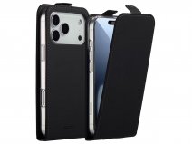 Accezz Flip Case Zwart - iPhone 17 Pro hoesje