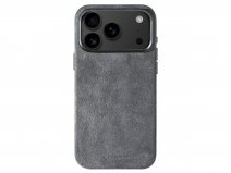 Alcanside Alcantara iPhone 17 Pro hoesje MagSafe Case - Nardo Grey