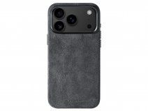 Alcanside Alcantara iPhone 17 Pro hoesje MagSafe Case - Space Grey