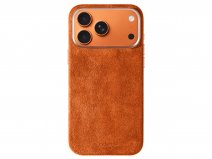 Alcanside Alcantara iPhone 17 Pro hoesje MagSafe Case - Orange