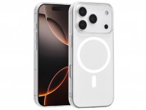 Dun Doorzichtig iPhone 17 Pro hoesje TPU met MagSafe Ring