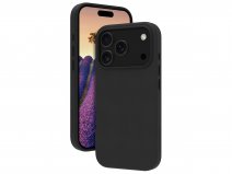 dbramante1928 Roskilde Leather Case Zwart - Leren iPhone 17 Pro hoesje