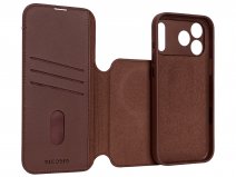 Decoded Leather Detachable Wallet Case Bruin - iPhone 17 Pro hoesje
