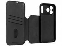 Decoded Leather Detachable Wallet Case Zwart - iPhone 17 Pro hoesje
