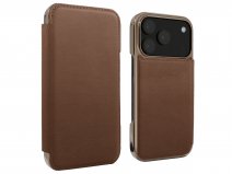 Greenwich Blake Leather Folio Saddle Tan - iPhone 17 Pro Hoesje