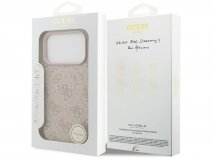 Guess Monogram iPhone 17 Pro hoesje - MagSafe Case Roze