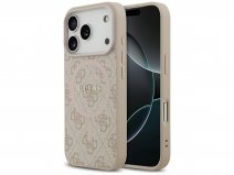 Guess Monogram iPhone 17 Pro hoesje - MagSafe Case Roze