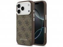 Guess Classic Monogram MagSafe Case Bruin - iPhone 17 Pro hoesje