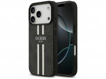 Guess Varsity Monogram MagSafe Case Grijs - iPhone 17 Pro hoesje