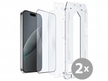 Just in Case iPhone 17 Pro Screen Protector met Perfect Resultaat Applicator (2-pack)
