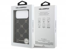Karl Lagerfeld Ikonik Monogram MagSafe Case - iPhone 17 Pro hoesje