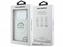 Karl Lagerfeld Paris TPU MagSafe Case Clear - iPhone 17 Pro hoesje