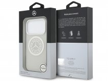 Mercedes-Benz iPhone 17 Pro hoesje - Heritage Logo TPU Case MagSafe Grijs