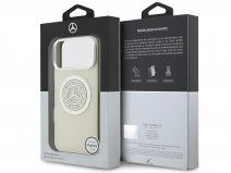 Mercedes-Benz iPhone 17 Pro Max hoesje - Heritage Logo TPU Case MagSafe Grijs