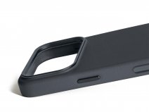 Mujjo Full Leather MagSafe Case Basalt - iPhone 17 Pro Hoesje Leer
