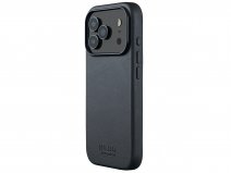 Mujjo Full Leather MagSafe Case Basalt - iPhone 17 Pro Hoesje Leer