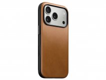 Nomad Modern Leather Case Cognac - iPhone 17 Pro hoesje