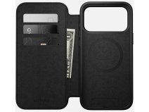 Nomad Modern Leather Folio Cognac - iPhone 17 Pro hoesje