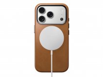 Nomad Traditional Leather Case Cognac - iPhone 17 Pro hoesje
