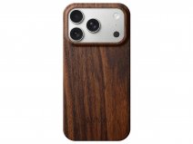 RAUW Ultra Slim iPhone 17 Pro hoesje Hout Palissander - Super Dunne Case 0,7mm