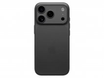 Silq Ultra Slim iPhone 17 Pro hoesje Black Frost - Super Dunne Case 0,5mm