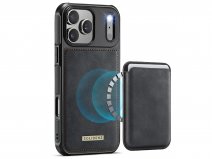 Solidenz iPhone 17 Pro Hoesje - Back Case met MagSafe Wallet Zwart