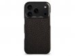 Vaja V-Mag Leather Case Zwart - iPhone 17 Pro