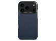 Vaja V-Mag Leather Case Donkerblauw - iPhone 17 Pro