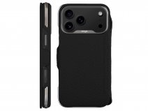 Vaja Silver V-Mag Leather Wallet Case MagSafe Valiant - iPhone 17 Pro Hoesje Leer