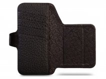 Vaja V-Mag Wallet Wrap Zwart - iPhone 17 Pro Omslag met Pashouder