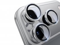 iPhone 17 Pro & 17 Pro Max Camera Lens Protector Glas - Zilver