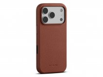 Woolnut Leather Case Cognac - iPhone 17 Pro hoesje