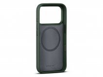 Woolnut Leather Case Groen - iPhone 17 Pro hoesje