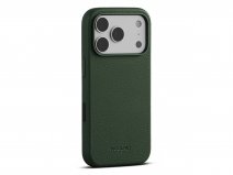 Woolnut Leather Case Groen - iPhone 17 Pro hoesje