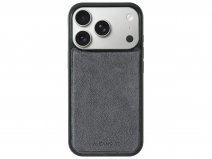 Alcanside Alcantara iPhone 17 Pro Max hoesje MagSafe Back Case - Nardo Grey